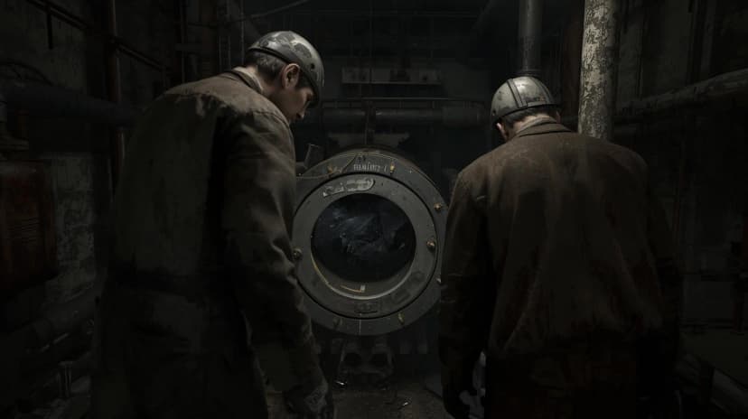 Tekniker utför kamerainspektion av stammar